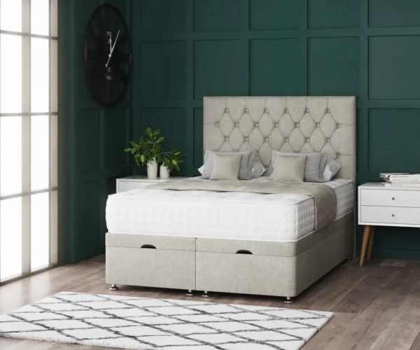 Princess Ottoman Storage Divan Bed